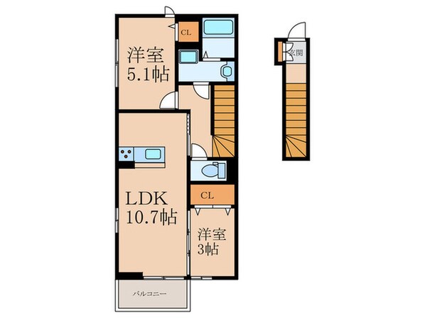 キララCの物件間取画像